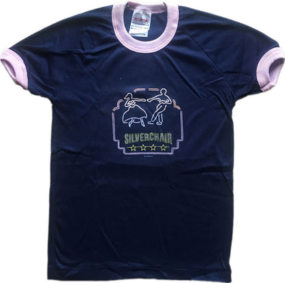 Neon Ballroom Navy Blue Girls T-Shirt