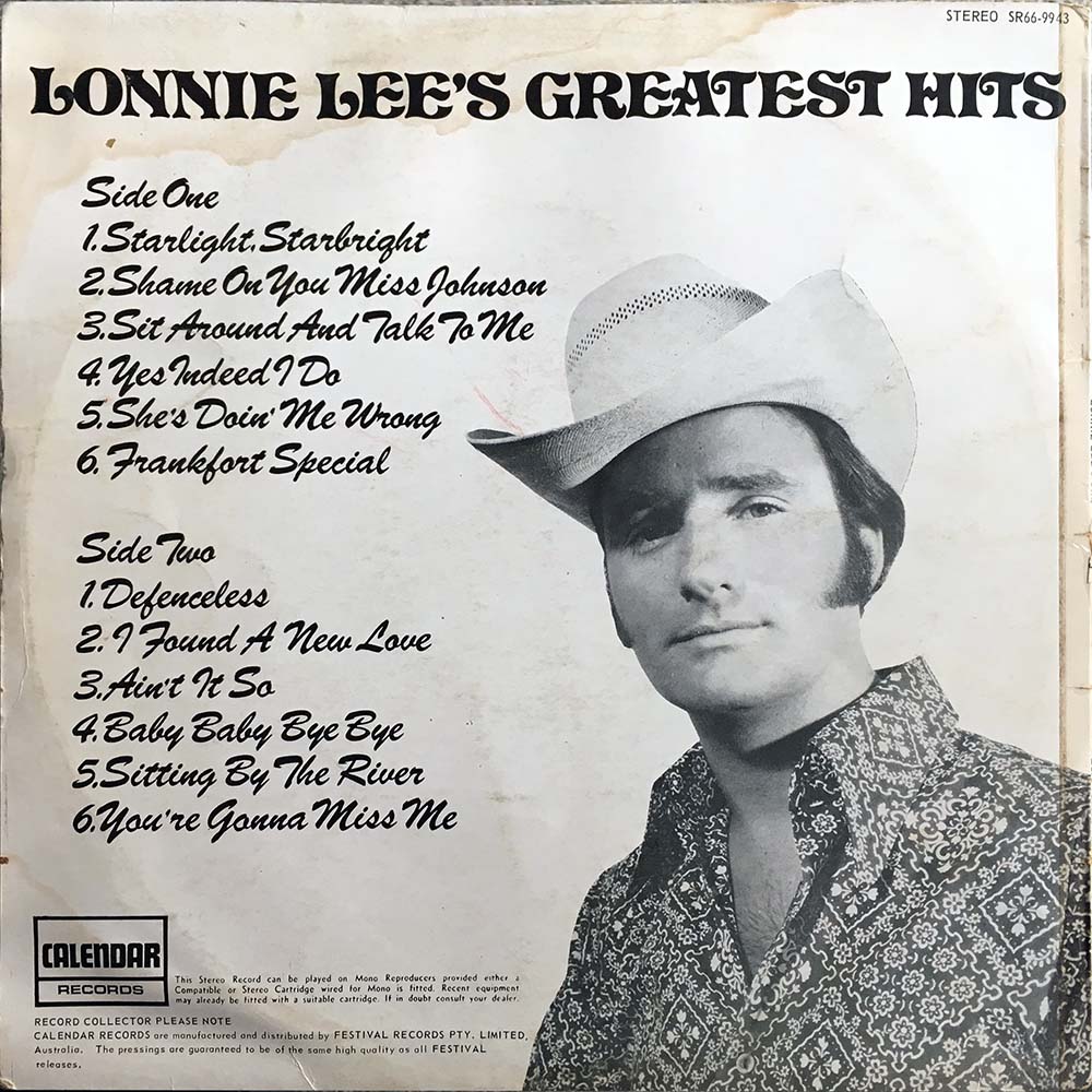 Lonnie Lee's Greatest Hits