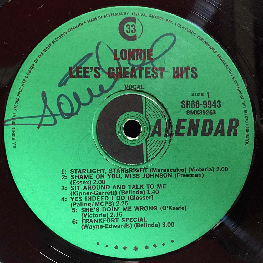 Lonnie Lee's Greatest Hits