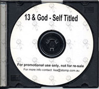 13TH & GOD - Self Titled - 2