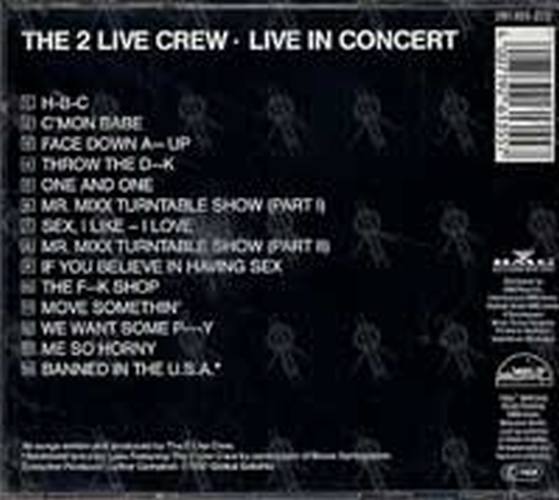 2 LIVE CREW - Live In Concert - 2