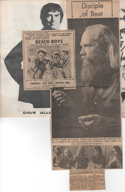 1970 Australia & New Zealand Tour Program