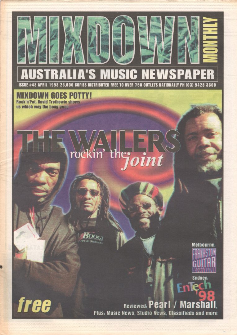 Mixdown - April 1998 - Issue #48 - The Wailer On Cover