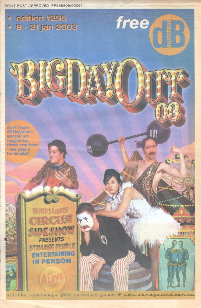 dB - 8th January 2003 - Issue #295 - Big Day Out Special