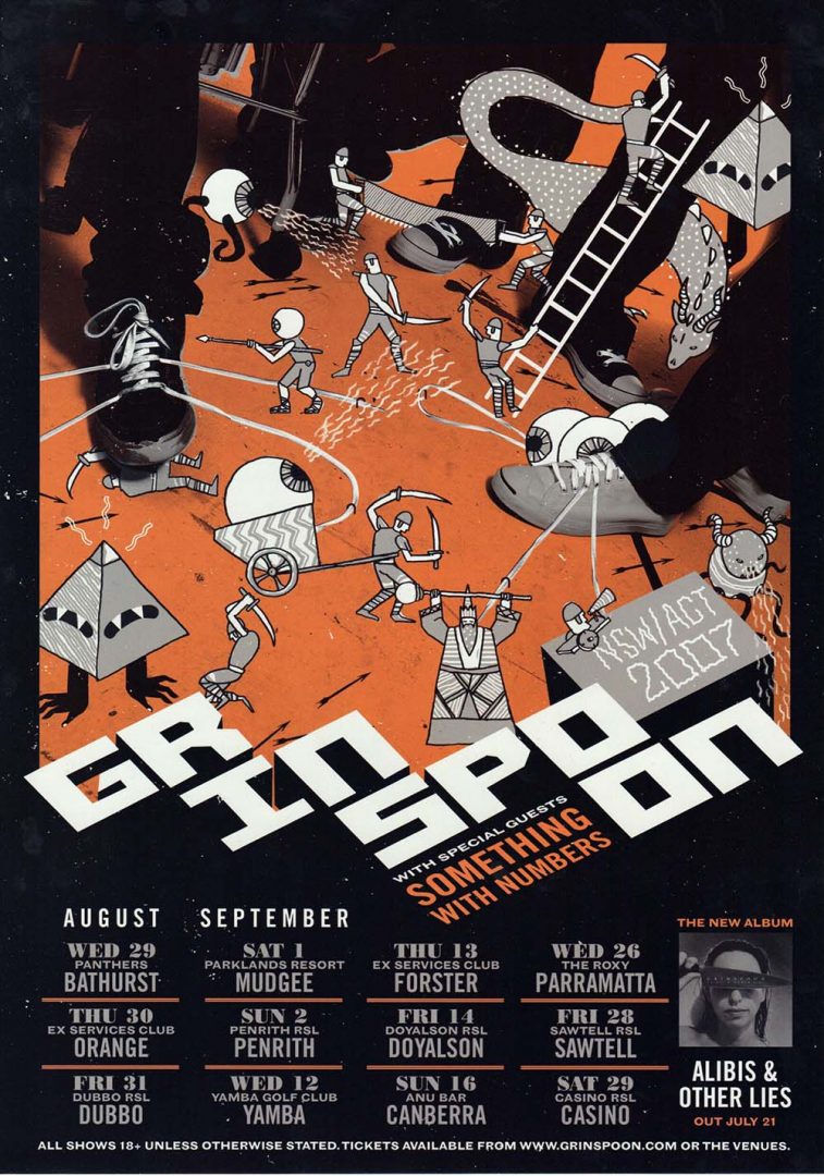 NSW/ACT 2007 Australian Tour Poster