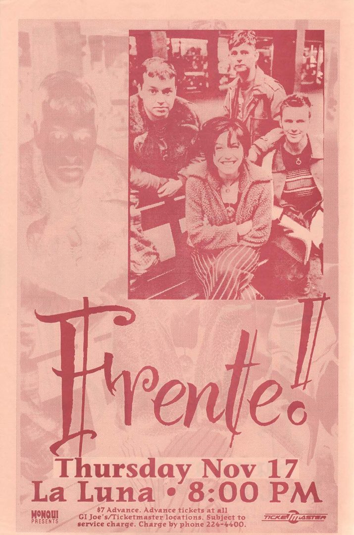 La Luna, Portland 17th & 20th November 1994 Show Poster