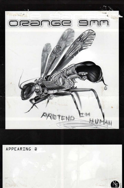 Pretend I'm Human Era Double-Sided Gig Poster