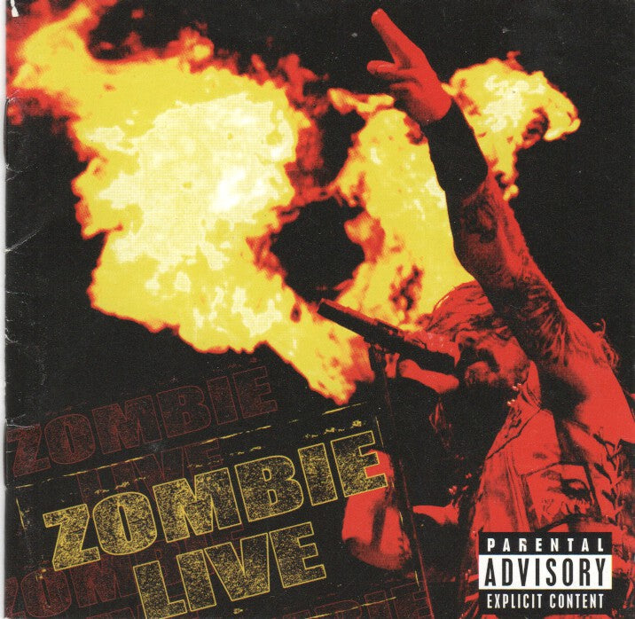 Zombie Live CD Album Cover Booklet