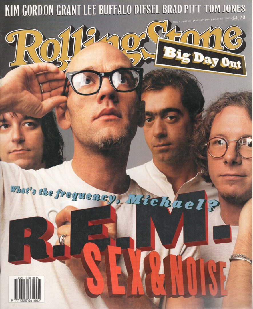 Rolling Stone - January 1995 - Issue #505 - R.E.M. On Cover