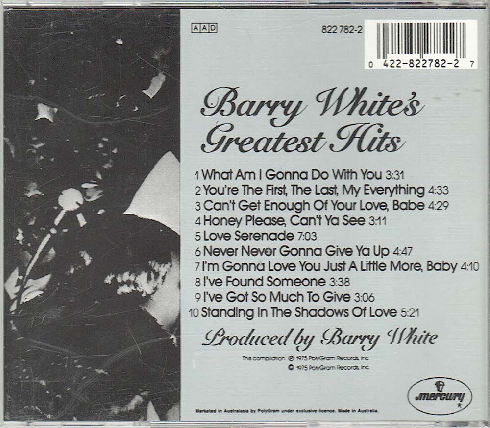 Barry White's Greatest Hits
