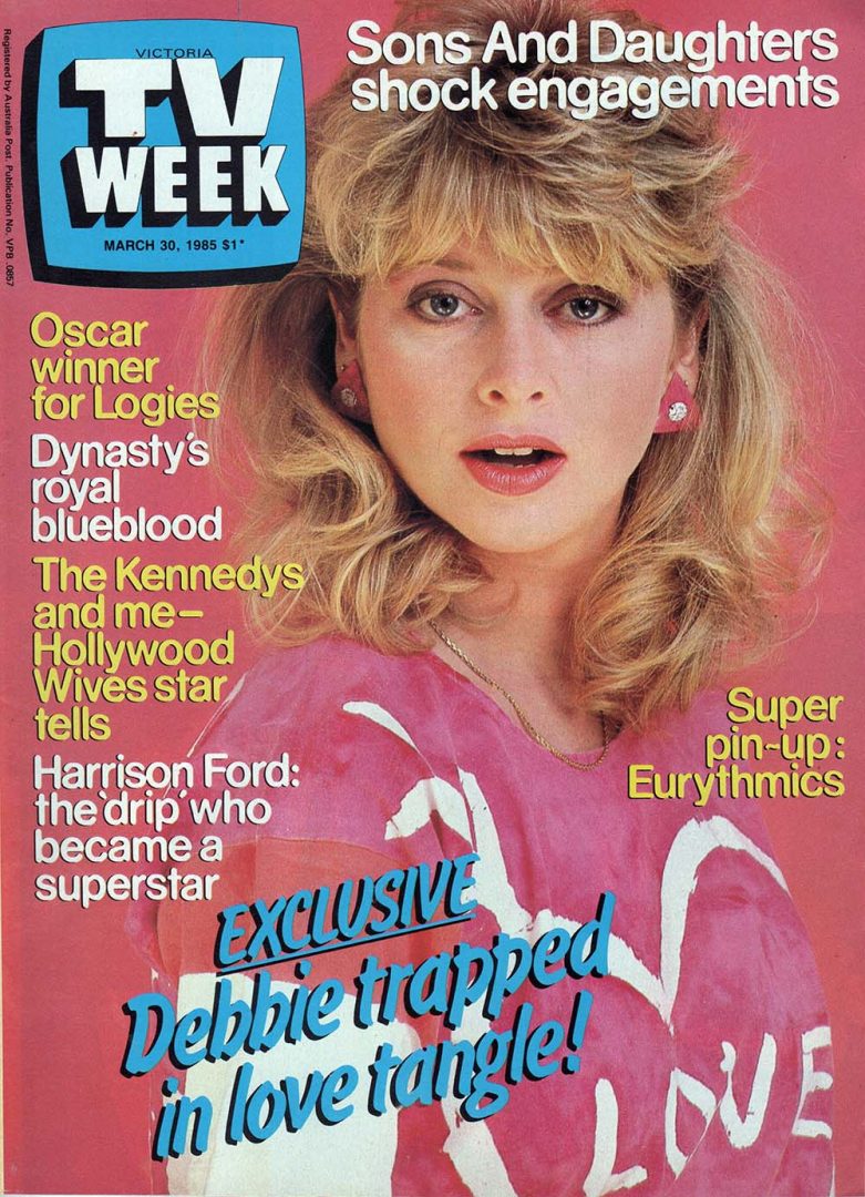 TV Week ��� 30th March 1985 ��� Debbie Newsome On Cover