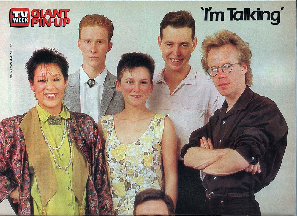 TV Week ��� 6th April 1985 ��� Greg Evans On Cover