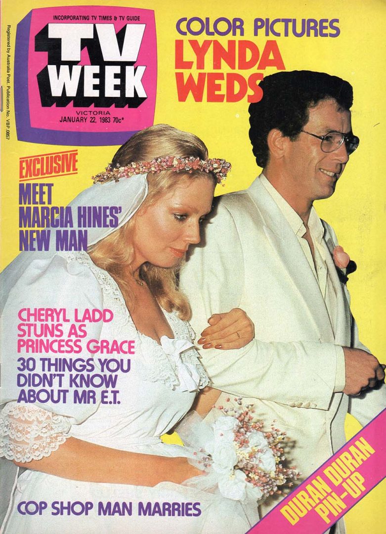 TV Week - 22nd January 1983 - Lynda Stoner On Cover
