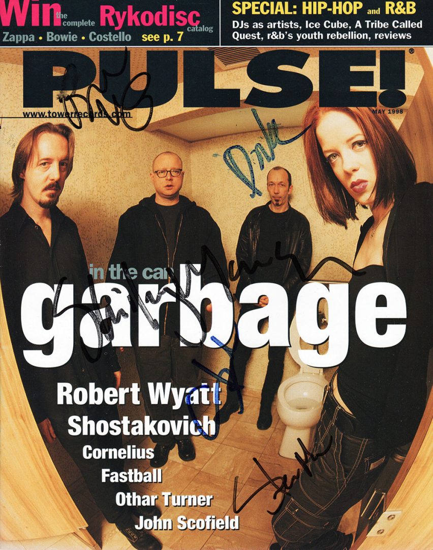 Pulse - May 1998 - Garbage On Cover