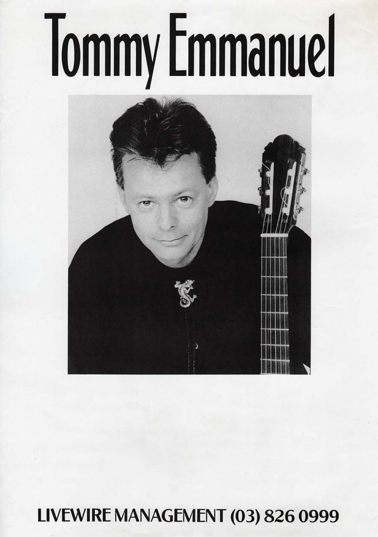 Blank 1990 Era Show Poster