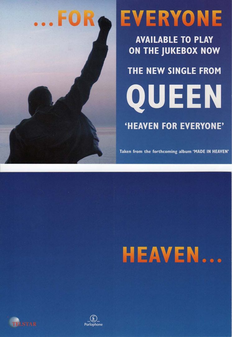 Heaven For Everyone Jukebox Only Promo Pack