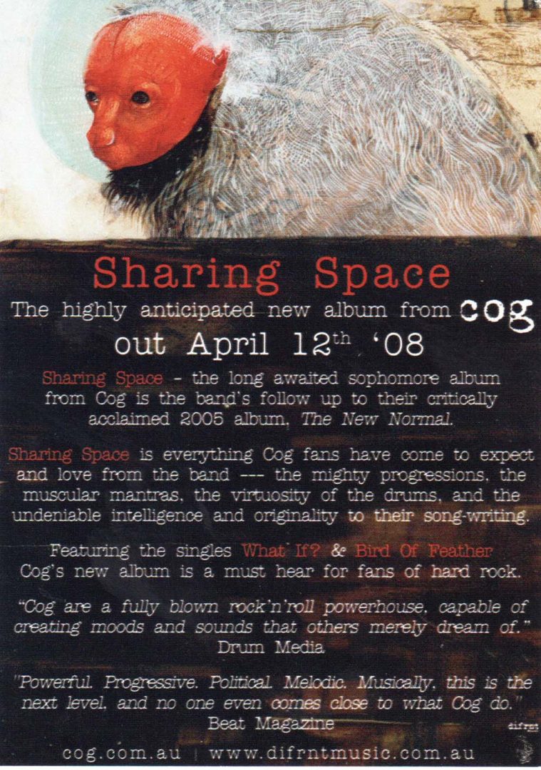 Sharing Space Album Promo Card