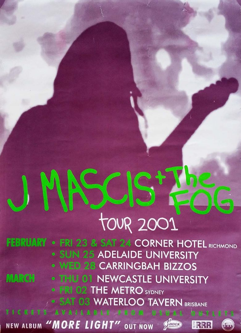 More Light 2001 Tour Poster