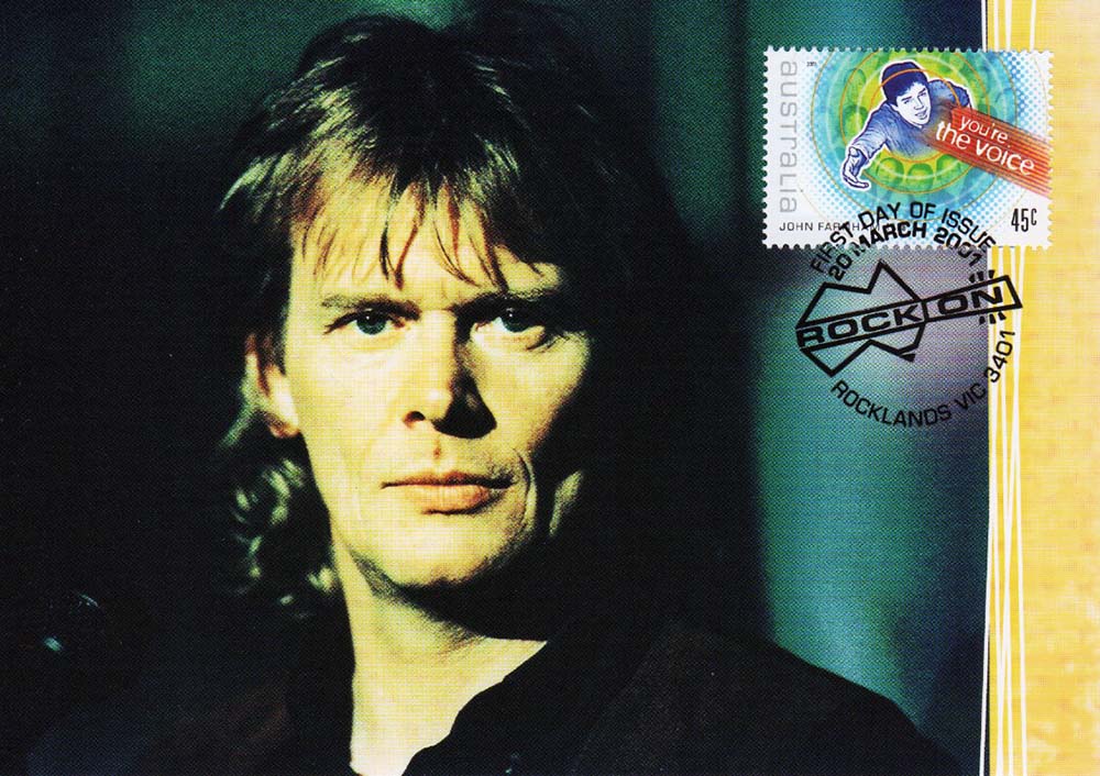 Rock Australia Series First Day Issue Stamp &amp;amp; Postcard