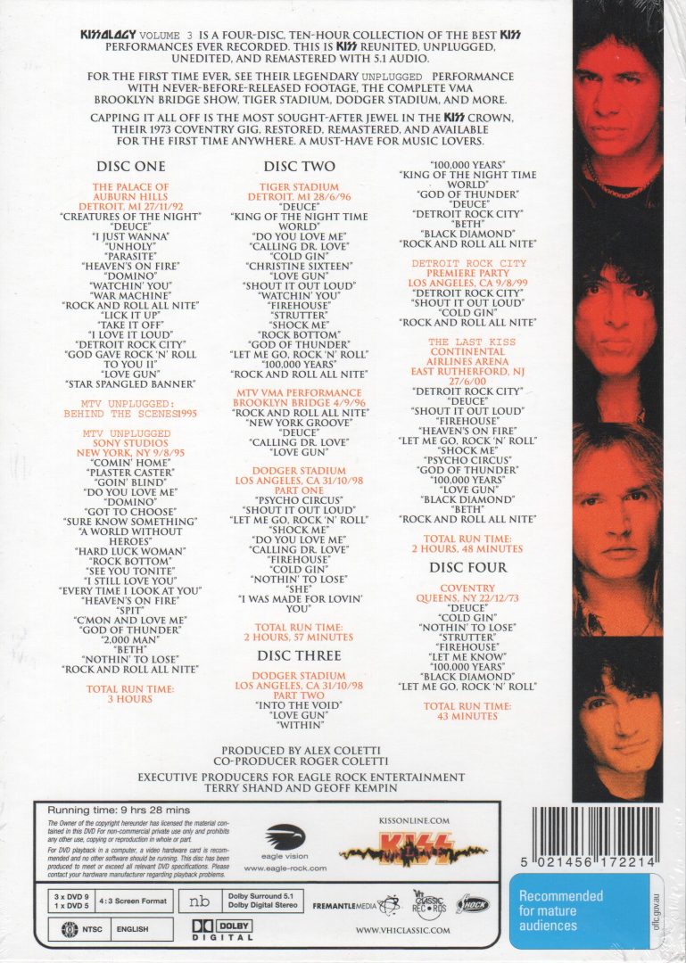 Kissology: The Ultimate Kiss Collection - Vol. 3 1992-2000