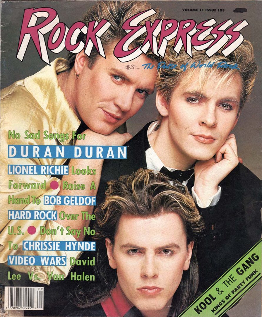 Rock Express - 1987 - Issue #109 - Duran Duran On Cover