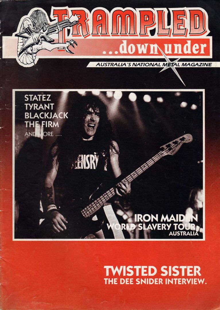 Trampled ... Down Under - 1985 - Iron Maiden On Cover