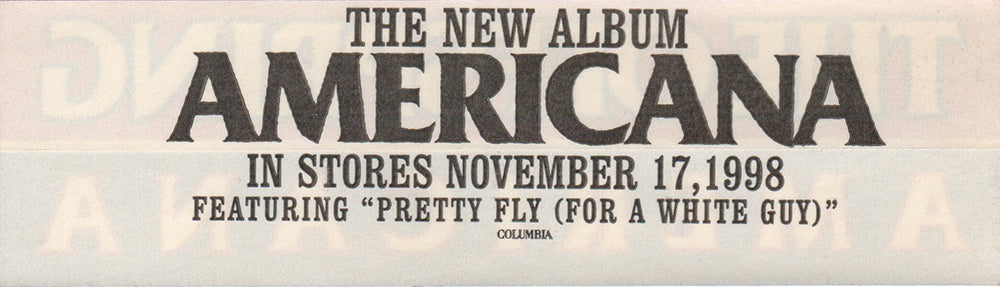 Americana&#39; Album Sticker