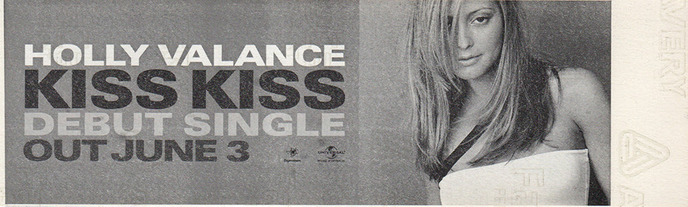 Kiss Kiss&#39; CD Single Sticker