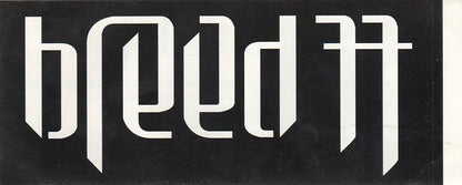 Breed 77' Album Sticker