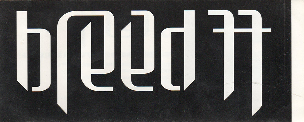 Breed 77&#39; Album Sticker