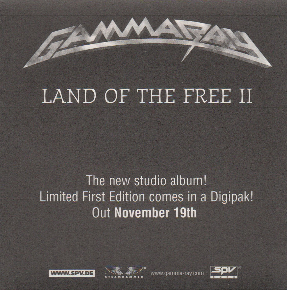 Land Of The Free II&#39; Album Sticker