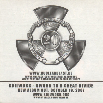 Sworn To A Great Divide' Album Sticker