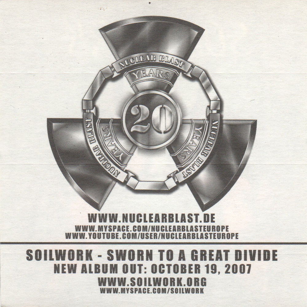 Sworn To A Great Divide&#39; Album Sticker