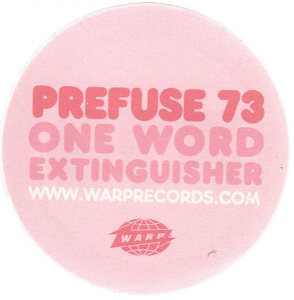 One Word Extinguisher' Album Sticker
