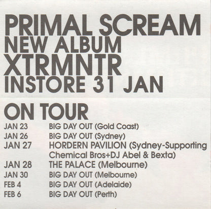XTRMNTR' Album/Oz Tour Sticker