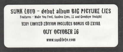 Big Picture Lies' Album Logo Sticker