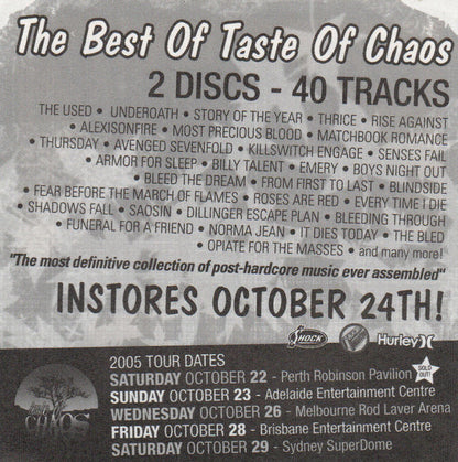 The Best Of Taste Of Chaos' Sticker