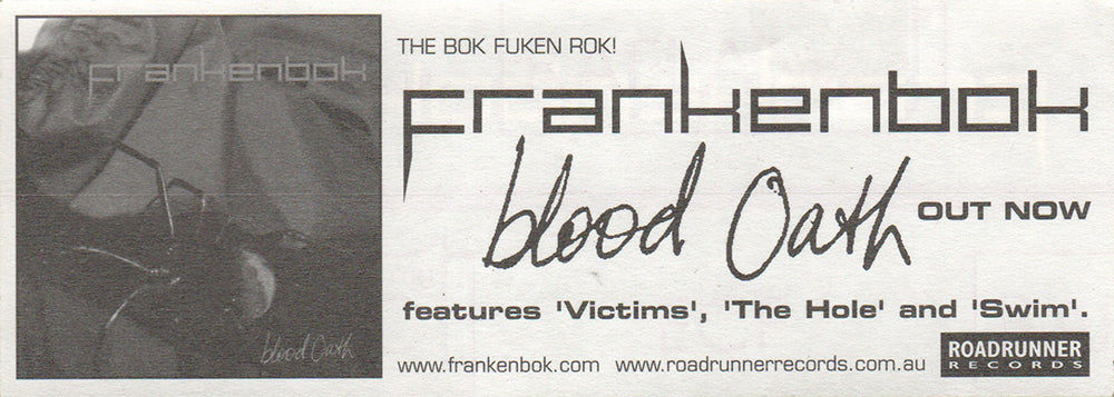 Blood Oath' Sticker