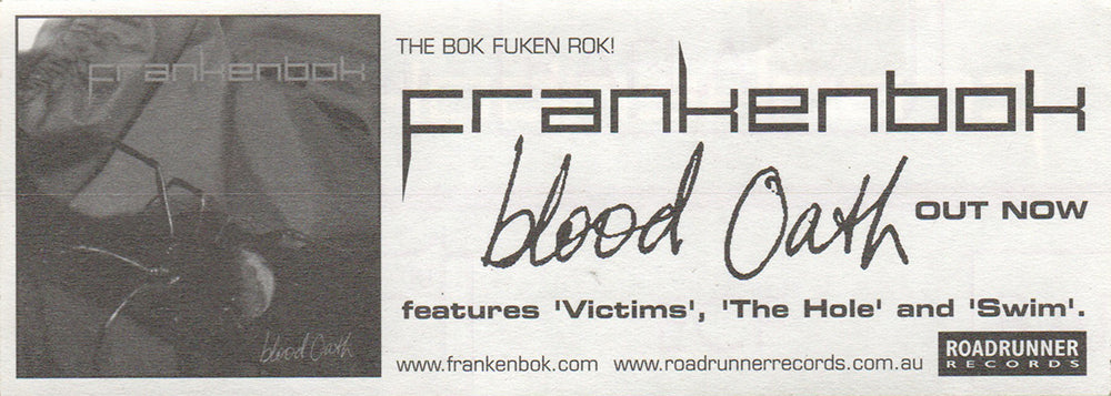 Blood Oath&#39; Sticker