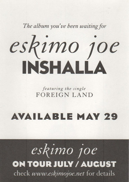 Inshalla' Album Sticker