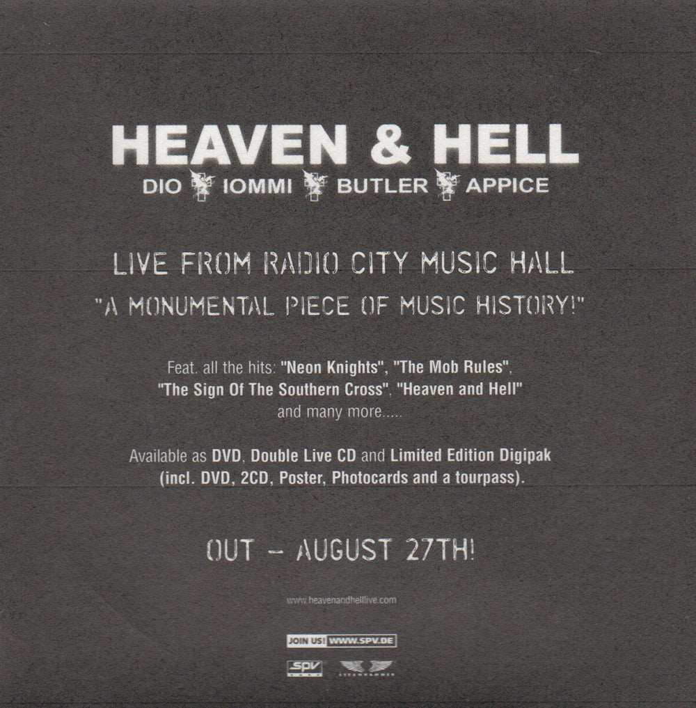 Live From Radio City Music Hall' Sticker