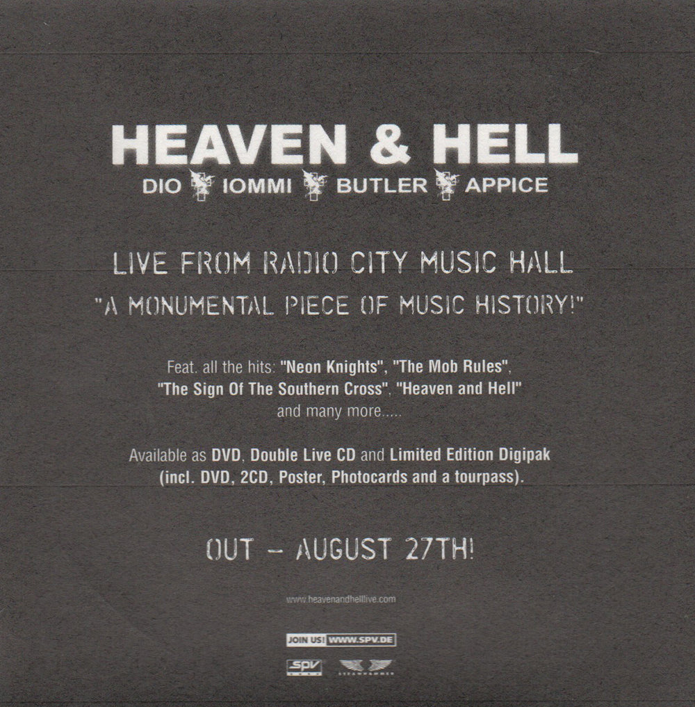 Live From Radio City Music Hall&#39; Sticker