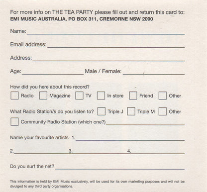 TRIPtych' Album Sticker