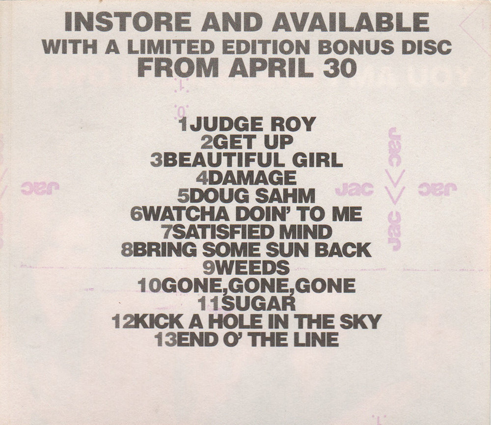 Dress Me Slowly' Album Sticker