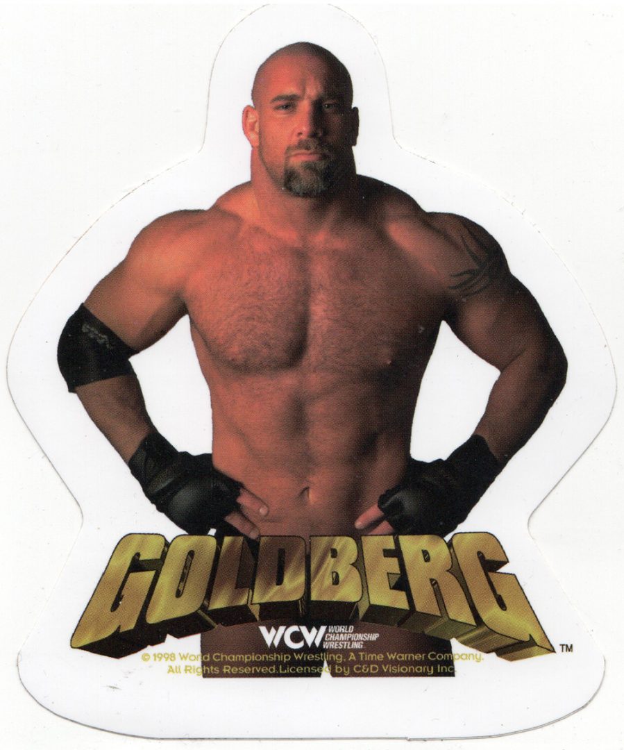 WCW Goldberg Sticker