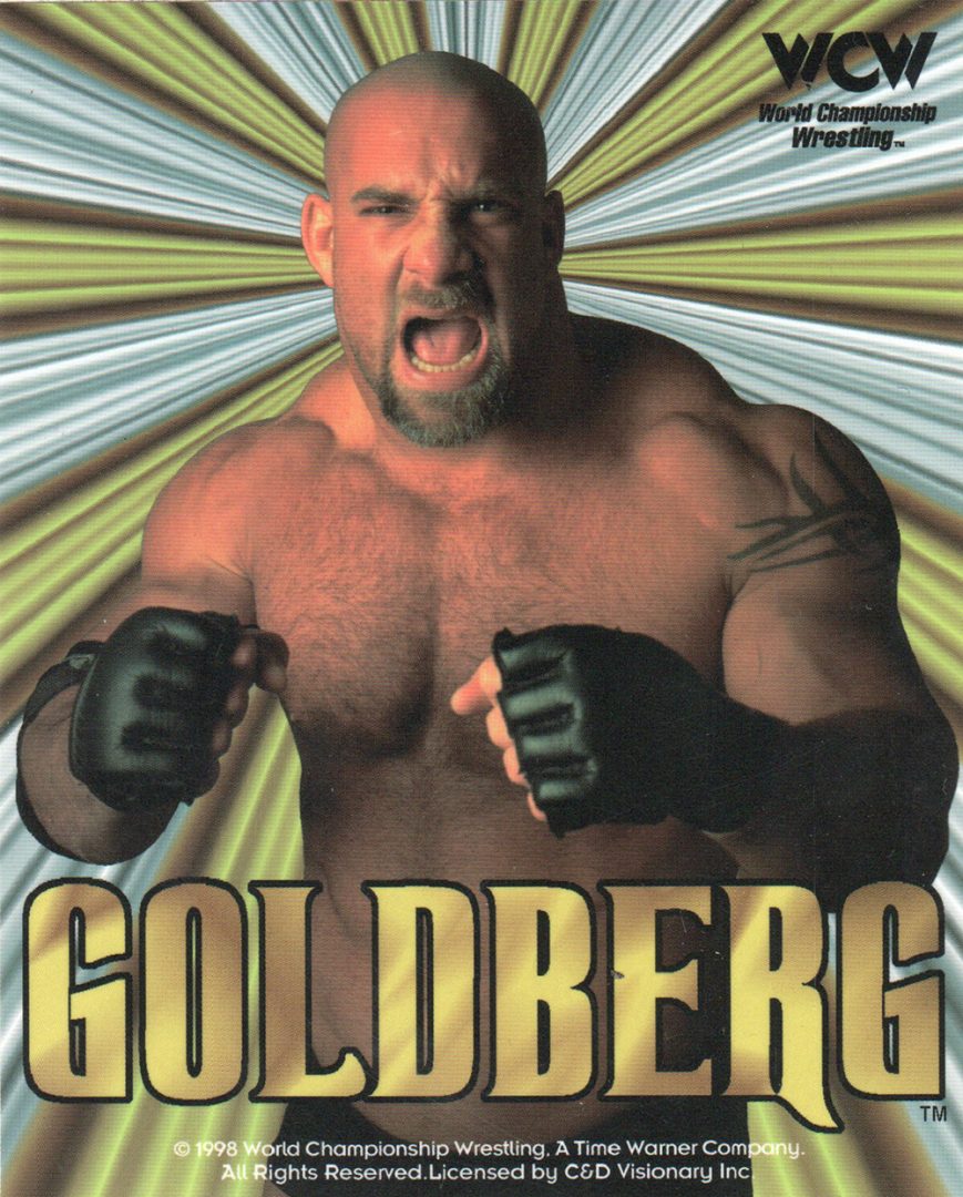 WCW Goldberg Sticker