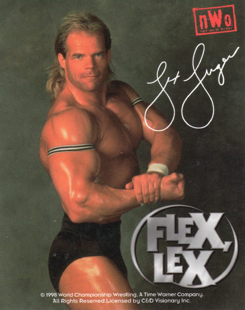 WCW Lex Luger Sticker