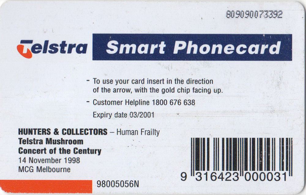 Mushroom 25&#39; Telstra Smart Phonecard