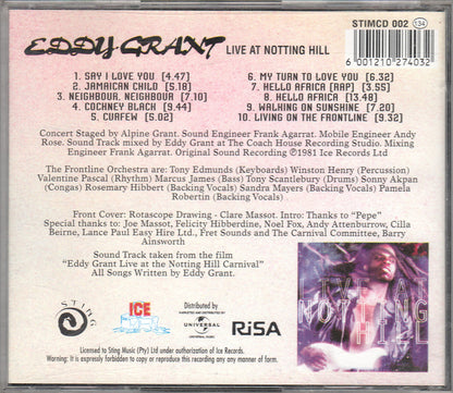 "Live At Notting Hill"