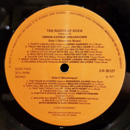 Sun: The Roots Of Rock: Volume 12: Union Avenue Breakdown